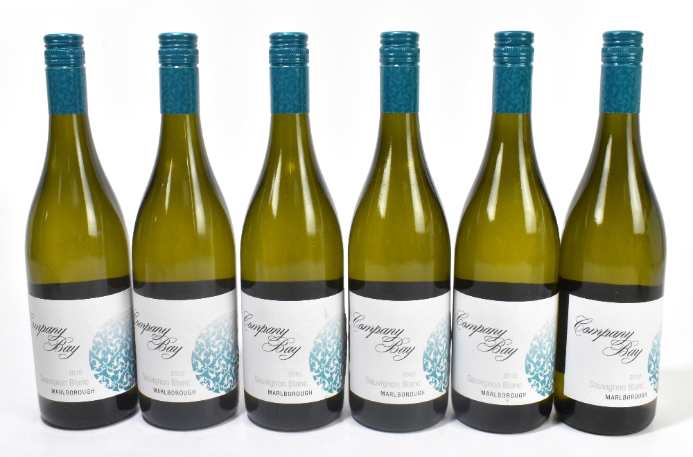 WHITE WINE; six bottles 2010 Company Bay Sauvignon Blanc (6).