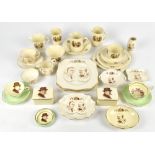 WINSTON CHURCHILL; a collection of commemorative ceramics to include eleven Royal Winton tea wares