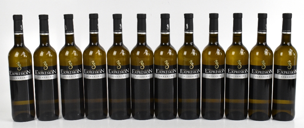 WHITE WINE; twelve bottles 2010 Pazo do Mar Expresion Albarino (12).