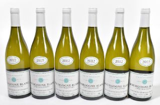 WHITE WINE; six bottles Dominic Hentall Bourgogne Blanc Cote Chalonnaise (6).