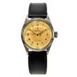 ROLEX: a vintage stainless steel gentleman's Oyster Royal wristwatch with Arabic numerals to the