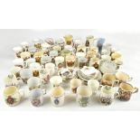 A collection of Queen Victoria and later commemorative cups, saucers, and other items to include a