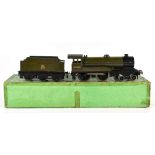 BASSETT-LOWKE; an electric ‘Prince Charles’ locomotive and tender, 4311/0, in box.