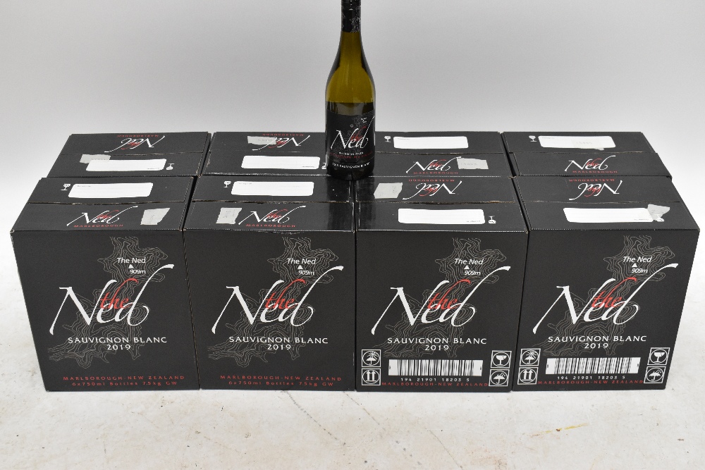 WHITE WINE; forty-eight bottles in eight boxes of The Ned, New Zealand, Marlborough, 2019, Sauvignon - Image 2 of 3