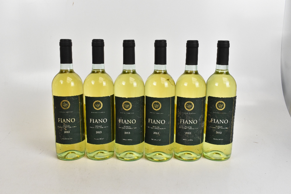 WHITE WINE; twelve bottles 2013 Dominic Hentall Fiano Puglia (12). - Image 2 of 3
