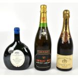 KRUG & CO; a bottle of Champagne Private Cuvee Extra Sec 1953, with a bottle of Bouvet-Ladubay