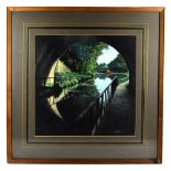 ALAN FRITH; watercolour, 'Newbold Tunnel, Oxford Canal', signed lower right, 51 x 51cm, framed and