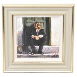 FABIAN PEREZ; a signed limited edition print, 'Waiting for the Romance to Come Back I', signed lower