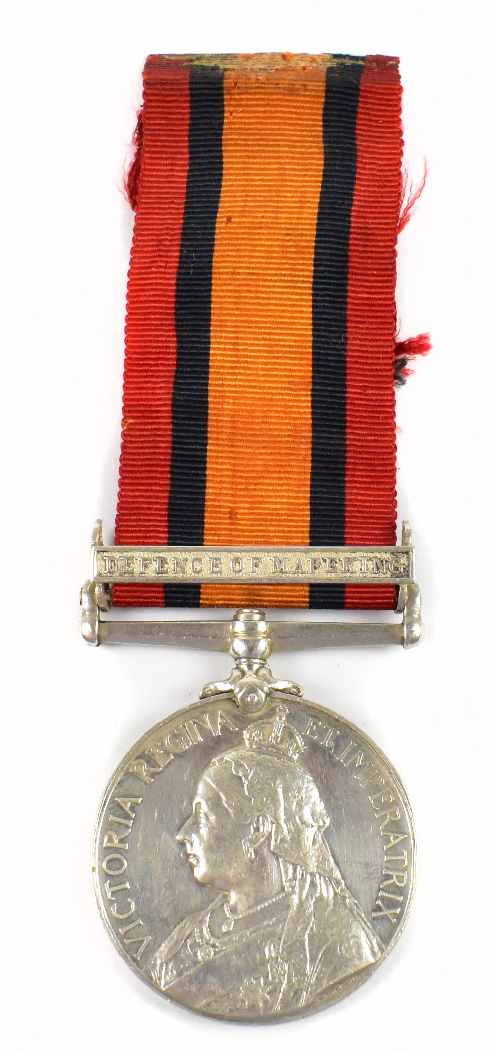 A QSA medal later named 2267 Trp F.C. Armstrong B.S.A Police, with Defence of Mafeking bar, sold