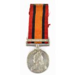 A QSA medal later named 2267 Trp F.C. Armstrong B.S.A Police, with Defence of Mafeking bar, sold