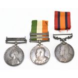 A Distinguished Conduct medal group awarded to 2139 Conductor W. Dickson A.O.C. comprising