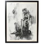 ANTONY MICALLEF (born 1957); limited edition monochrome print, 'Bethlehem', signed in pencil lower