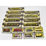 WRENN; nine assorted coaches including Pullman Car Second Class, Pullman Car Break, also three boxed