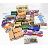 A small collection of assorted diecast models and vehicles, including Solido, Western Models, Models