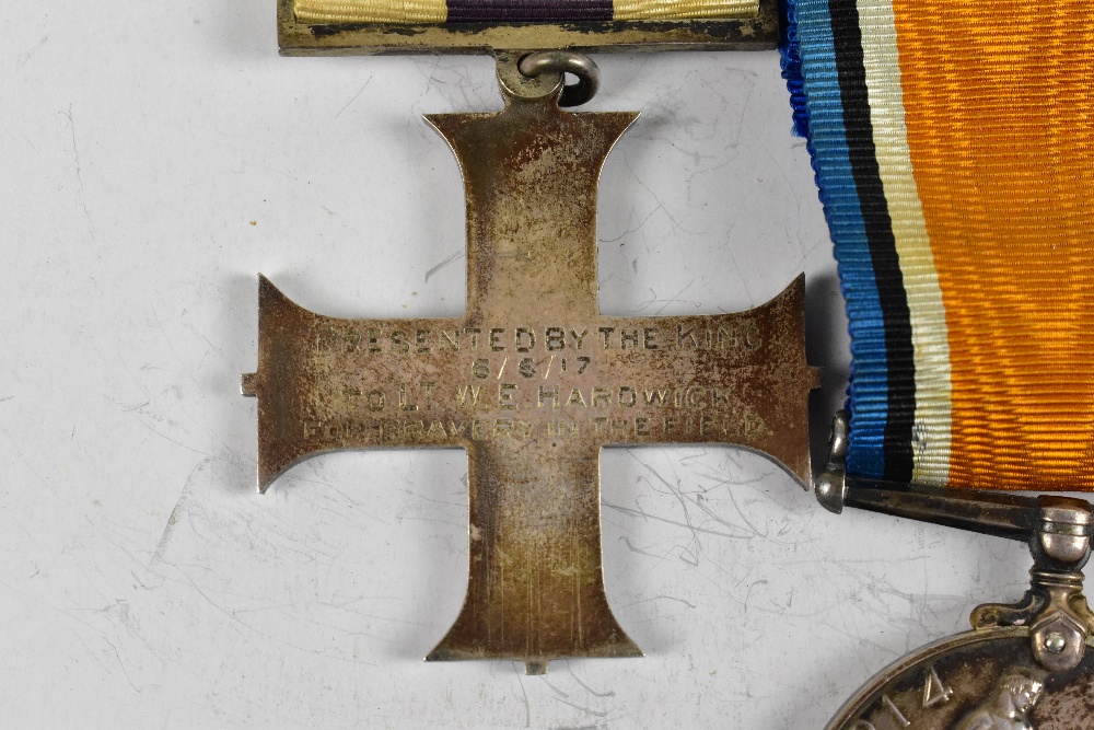 A WWI Australian Imperial Force Military Cross and bar group of four, the MC engraved 'Presented - Bild 3 aus 12