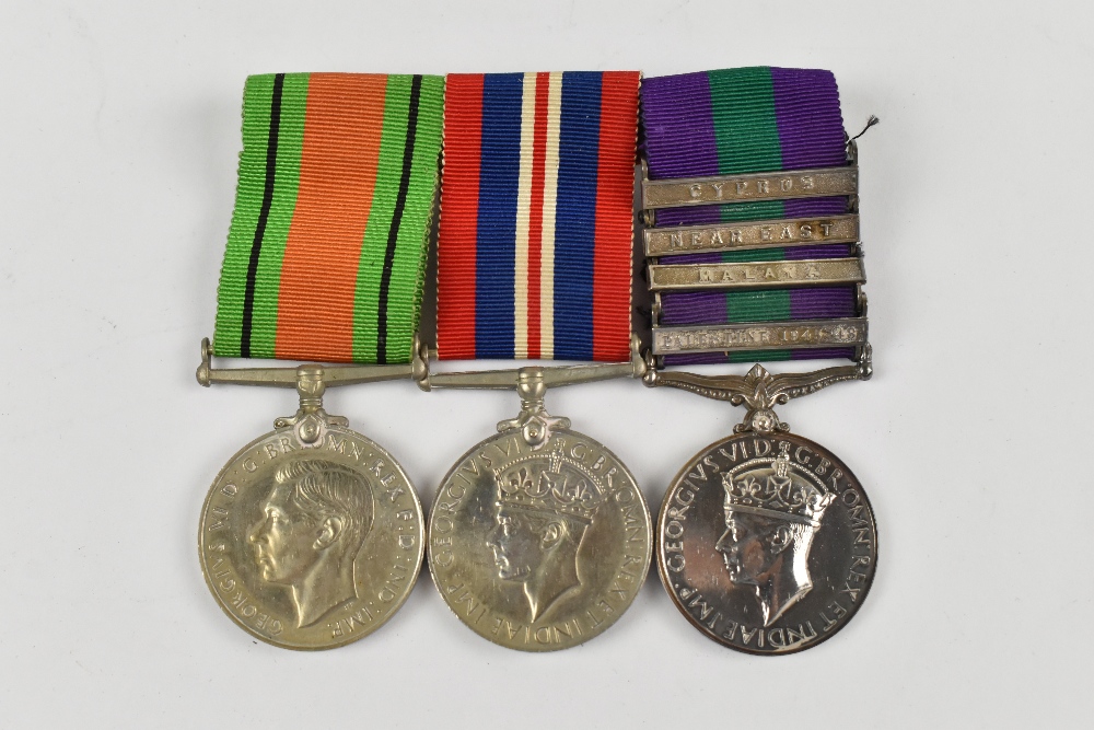 A group WWI and WWII medals awarded to Lieutenant Colonel J.M Green M.B.E Royal Engineers, - Bild 6 aus 10