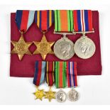 A WWII medal group awarded to 277379 Major Lewis. A. Symonds, comprising 1939-45 Star, a Burma Star,
