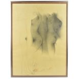 UNATTRIBUTED; a signed limited edition print, study of a female nude, indistinctly signed and no.