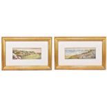 DON ALBERTO; pair of watercolours, 'Sennen Cove', and 'Cape Cornwall', both signed and inscribed,