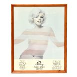 AFTER BERT STERN; print, 'The Last Sitting', Marilyn Monroe as photographed by Stern, 70 x 55cm,