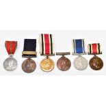 POLICE MEDALS; a Metropolitan Police 1887 Jubilee medal awarded to PC A. Porter B. Divn, a 1911