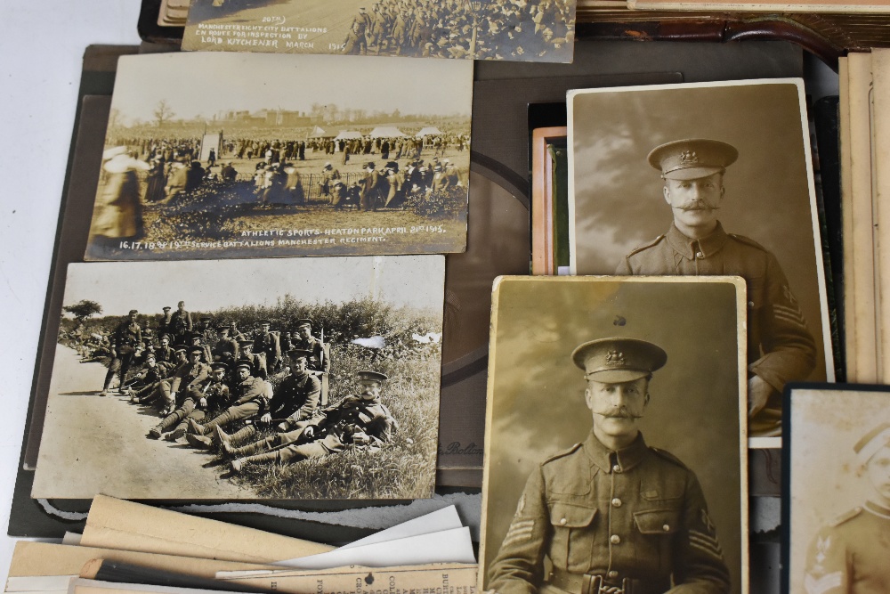 A collection of WWI letters and photographs including a selection of letters, pictures and - Image 5 of 6