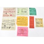 FOOTBALL; a 1954 Football Association Cup Final Tie ticket stub for the Empire Stadium, Wembley,