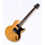 GIBSON; a Model L6S six-string electric guitar, stamped to the back of the head 'Made in USA',