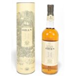 WHISKY;  a single bottle of Oban Single Malt West Highland Scotch whisky, 14 Years, 43%, 700mls,