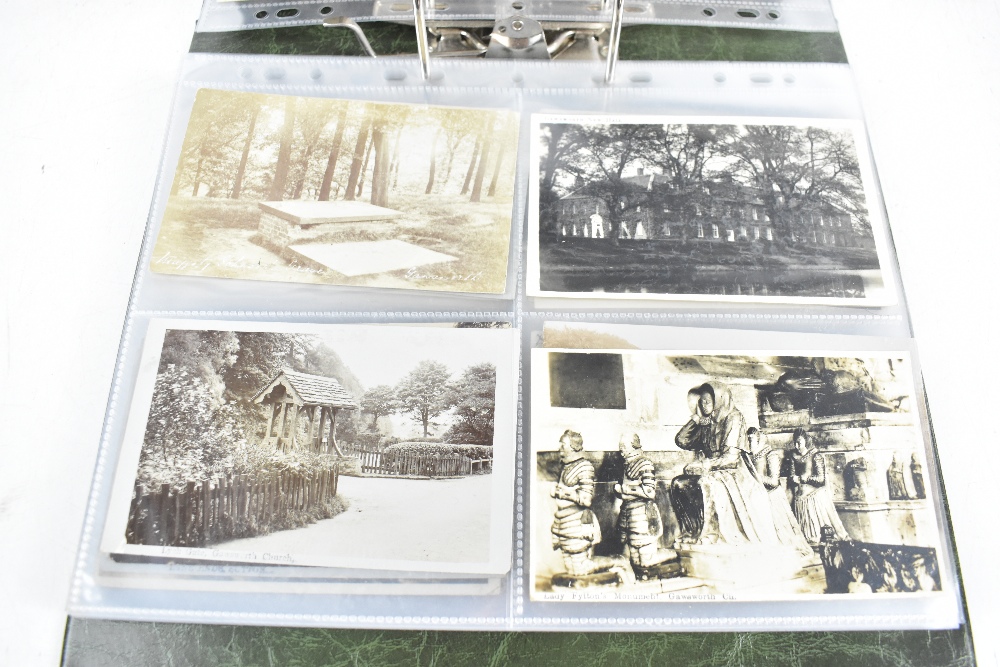 A collection of eighty Edwardian and later postcards of local interest including Shrigley Hall, - Image 4 of 6