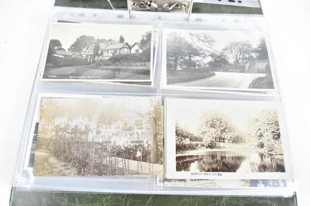 A collection of eighty Edwardian and later postcards of local interest including Shrigley Hall, - Image 2 of 6