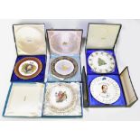 SPODE; four boxed presentation/commemorative plates comprising the Bristol Charter plate, with