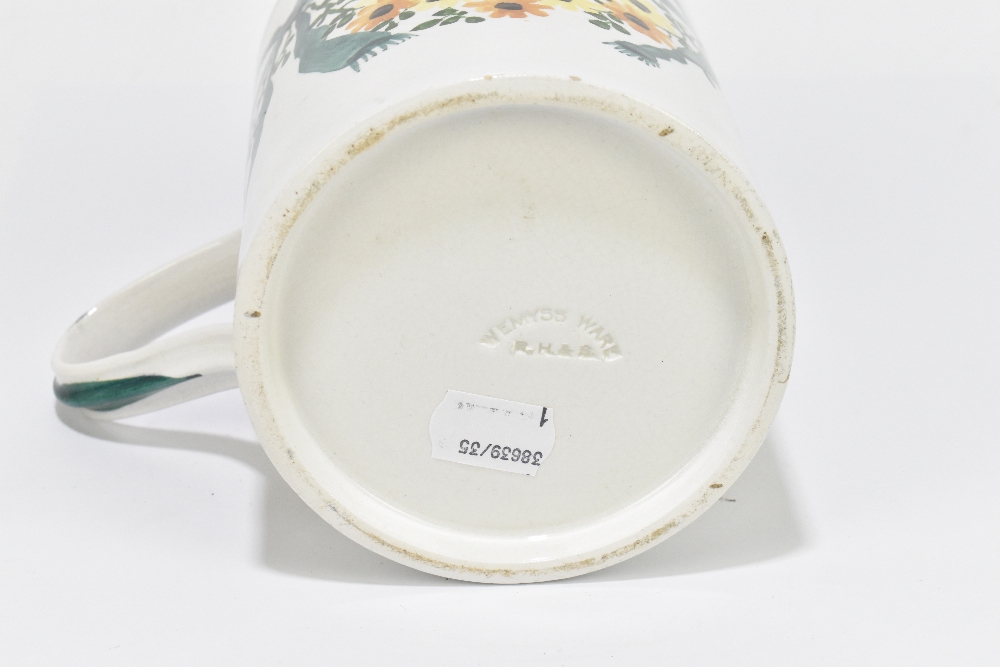 WEMYSS WARE; an oversized mug painted with swags and foliage, impressed marks and initialled R.H & - Bild 6 aus 6