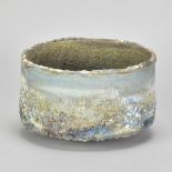 PAUL WEARING (born 1967); a stoneware bowl with textured surface covered in vanadium slip and