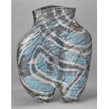 JULIAN KING-SALTER (born 1954); 'Conjoined Dancing Pot', a large stoneware vessel with textured