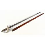 BOYTON & SONS CLARKENWELL; a George V Officer's sword, with 81cm acid etched blade, copper bound