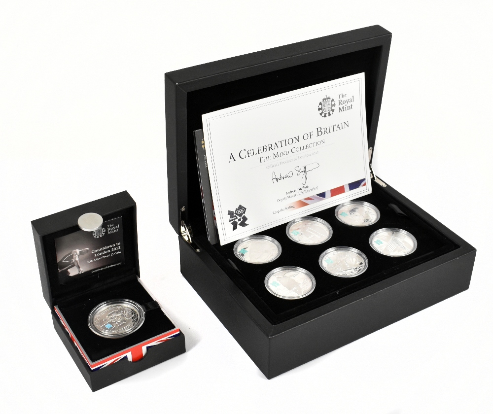 THE ROYAL MINT; A Celebration of Britain, The Mind Collection, Official Product of London 2012, a