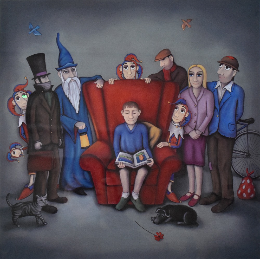 PAUL HORTON (born 1958); limited edition artist proof print, 'A World of Imagination', signed, - Image 2 of 5