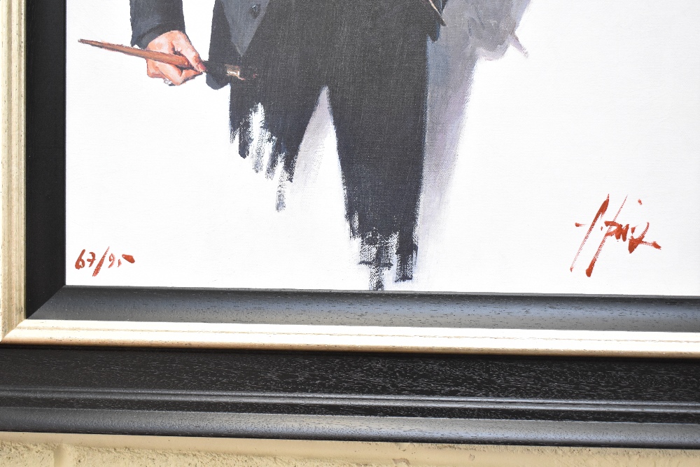 FABIAN PEREZ; signed limited edition giclee print, signed lower right, 67/95, 50 x 60cm, framed. - Image 3 of 4