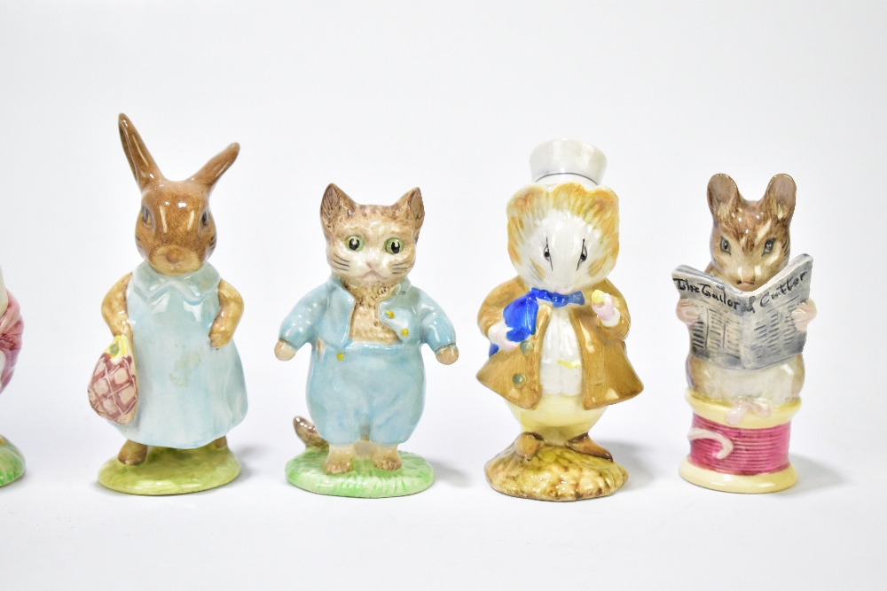 BESWICK; a collection of six Beatrix Potter figures including Amiable Guinea Pig, Tailor of - Image 3 of 6
