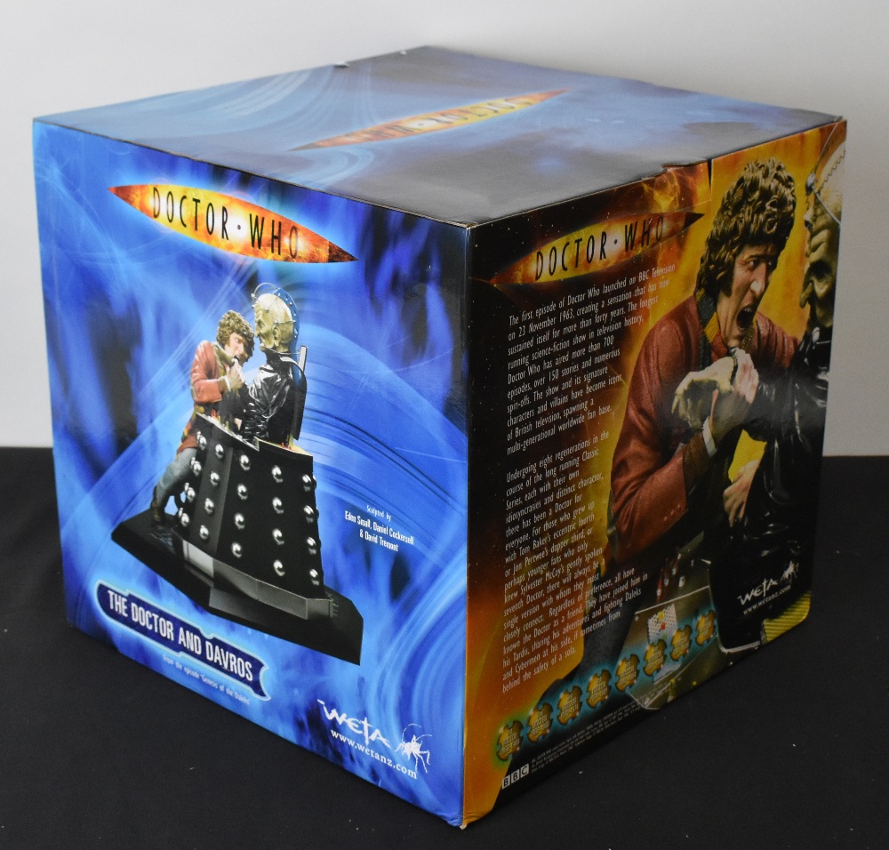 WETA; a boxed figure The Doctor and Davros from the Dr Who series. - Image 2 of 2