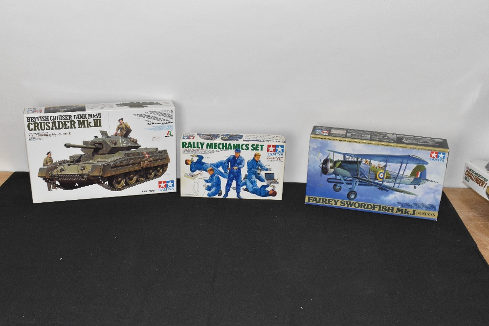 TAMIYA; a large collection of boxed model kits including Lotus 25, Mitsubishi A6M20 Fighter, Porsche - Image 5 of 5
