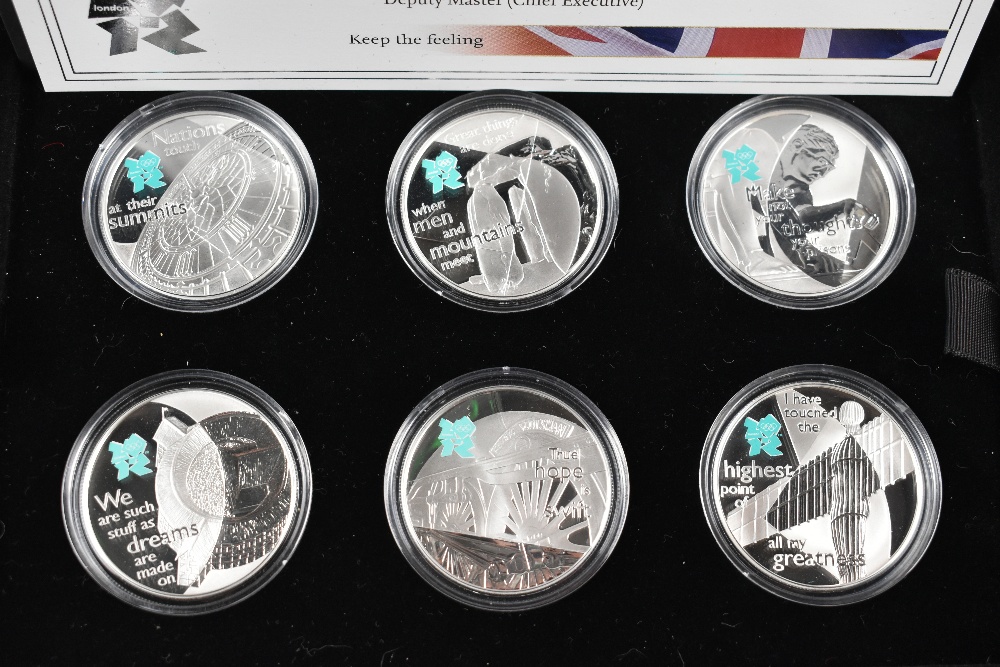 THE ROYAL MINT; A Celebration of Britain, The Mind Collection, Official Product of London 2012, a - Image 3 of 3