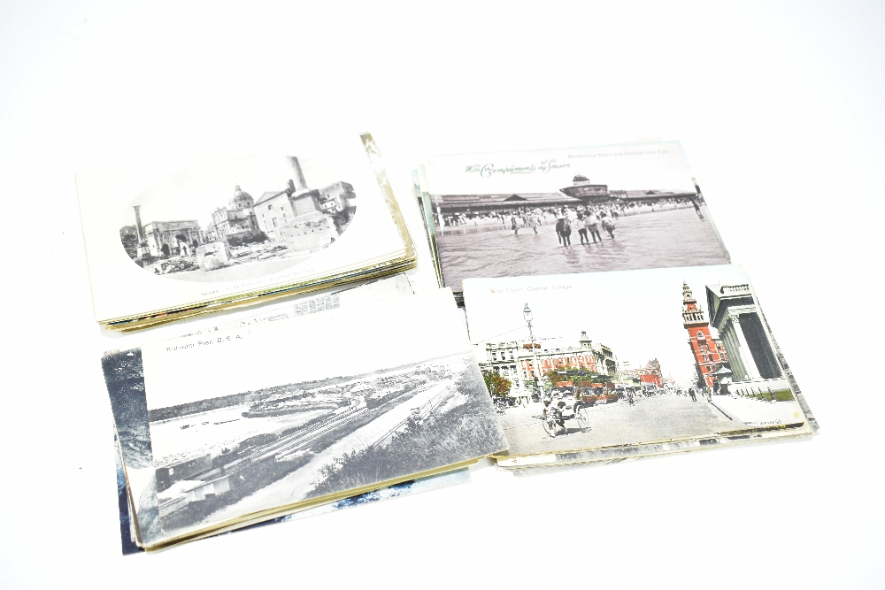 A group of early to mid-twentieth century postcards, mainly topographical. - Image 2 of 2