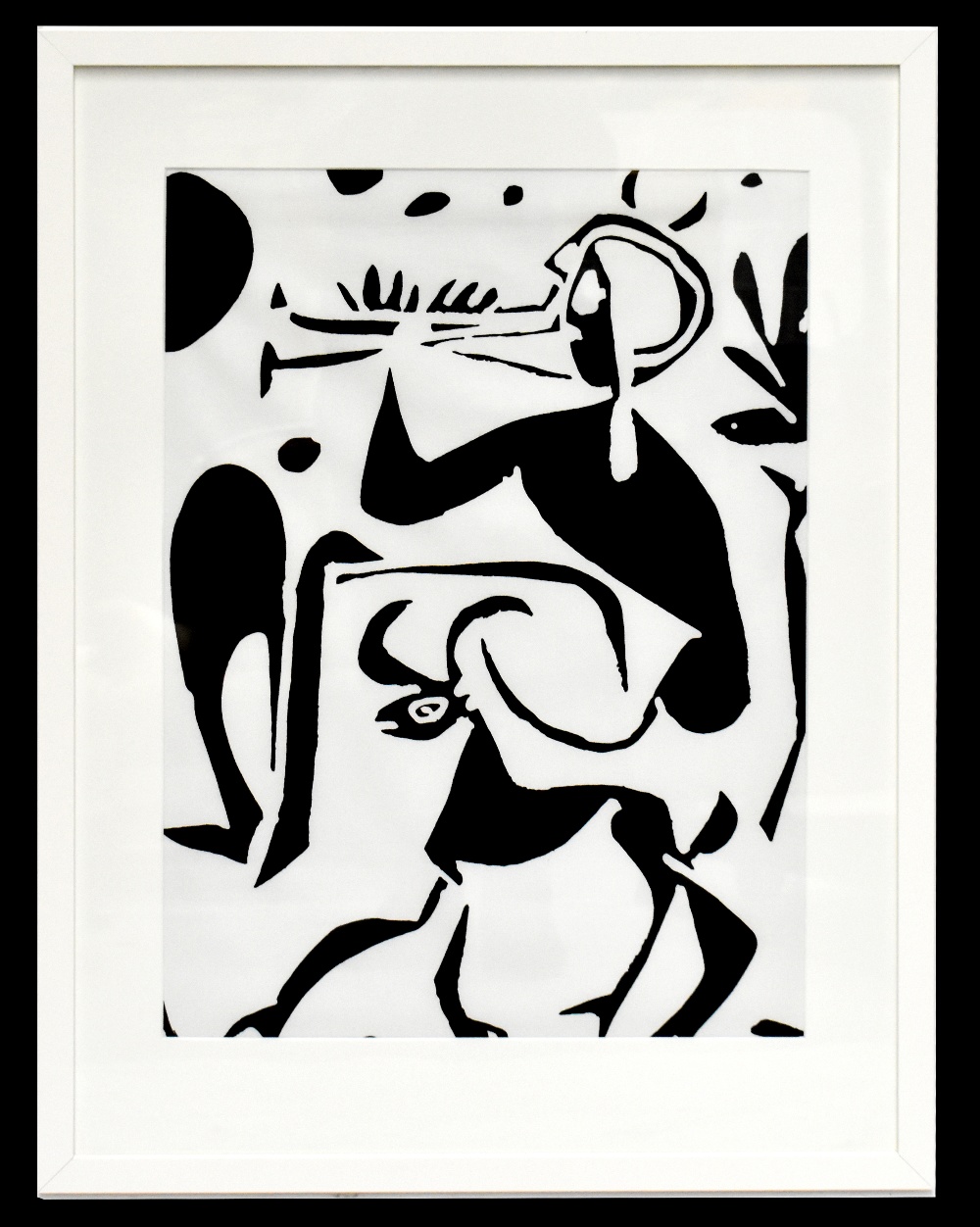 PABLO PICASSO (1881-1973); printed fabric, 'Musical Faun', vintage fabric Bloomcraft 1963, 63 x