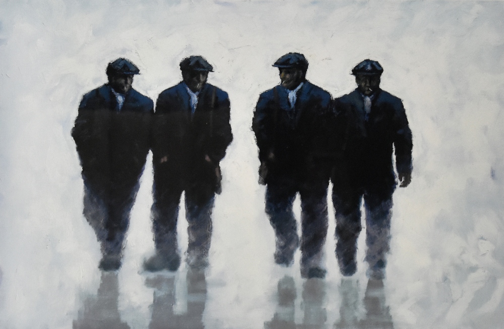 ALEXANDER MILLAR (born 1960); signed limited edition coloured print, 'Goodfellas'. numbered 177/395, - Image 2 of 5