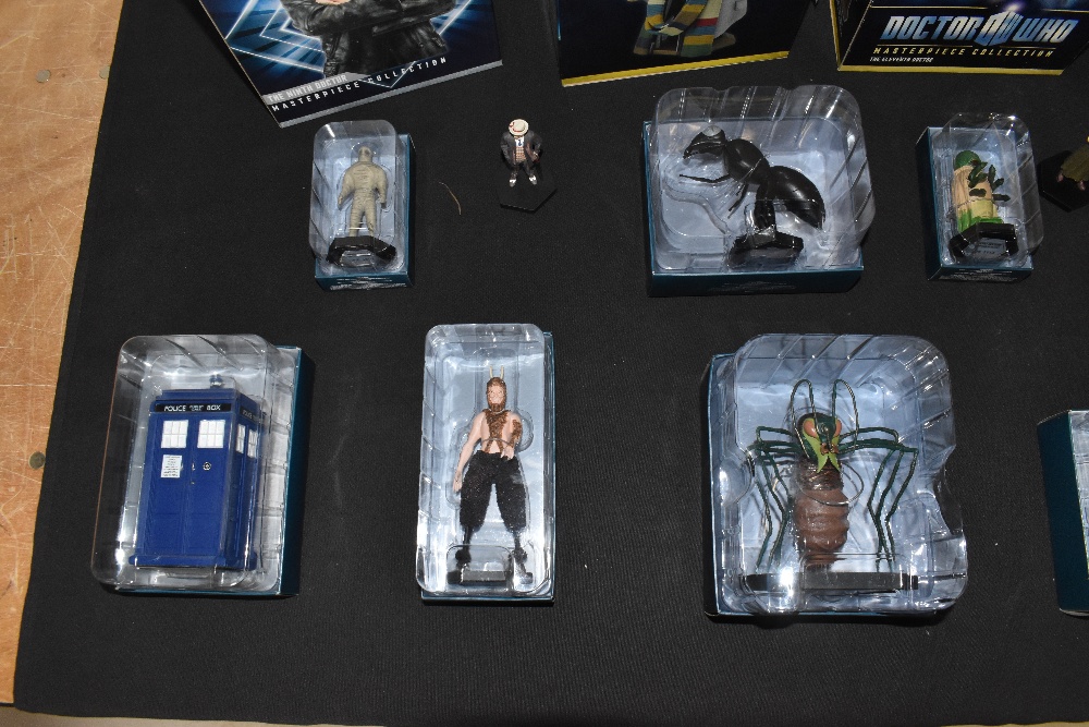 DR WHO; four large boxed figures produced by Titan Merchandise, together with a selection of smaller - Image 5 of 6