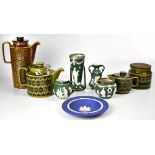 A quantity of mixed ceramics to include boxed Wedgwood jasperware plates,