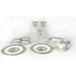 ROYAL ALBERT; a quantity of 'Silver Birch' pattern tea and dinner ware,
