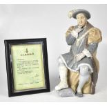 LLADRÓ; a limited edition figure of Henry VIII, no.